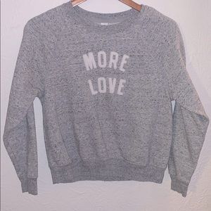 XS More Love Old Navy sweatshirt